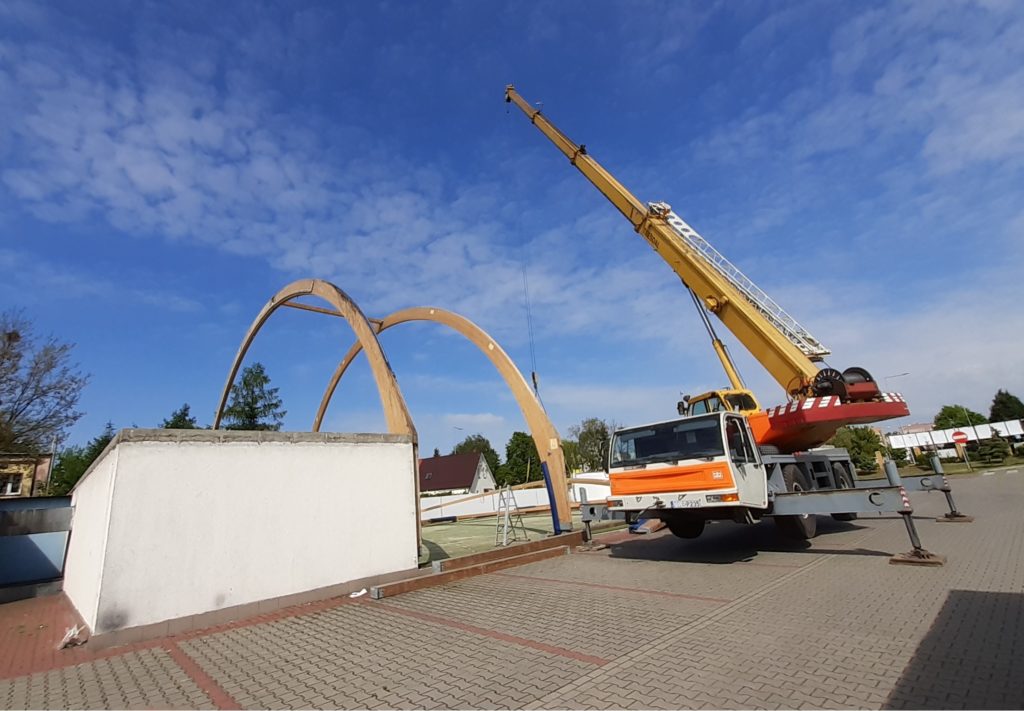 Budowa pełnowymiarowej hali sportowej przy Zespole Szkół nr 1 w Wągrowcu